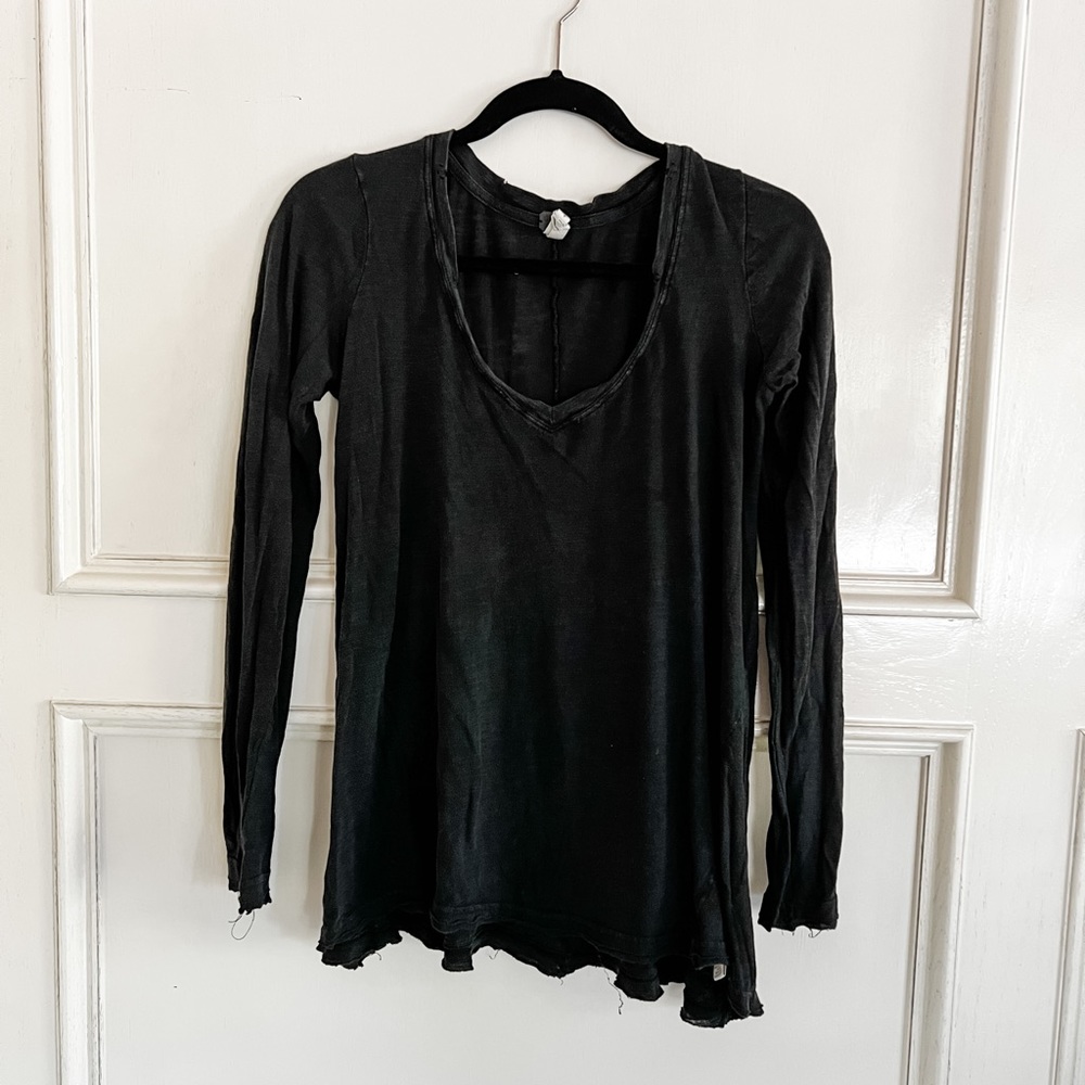 Free People We The Free Distressed Tee